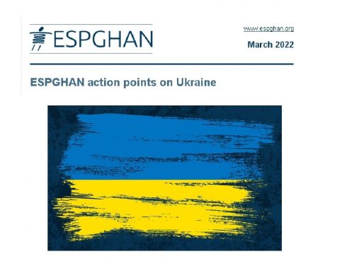 ESPGHAN action points on Ukraine
